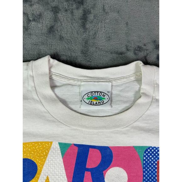 Vintage Paris University T-Shirt Size XL Collegiate Graphic Tee‎ 1980s - Picture 3 of 10